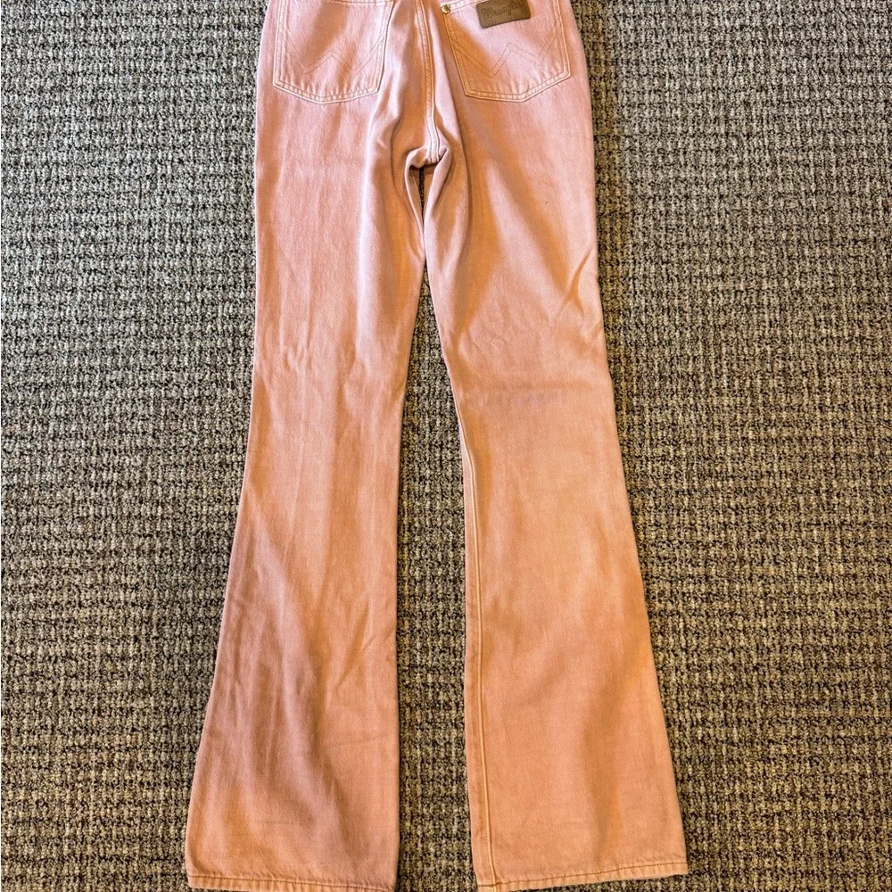 Wrangler Peach Denim Jeans - Picture 2 of 4